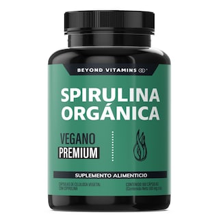 Foto 1 | Foto 1 | Suplemento Alimenticio Beyond Vitamins Spirulina Orgánica 180 Cápsulas