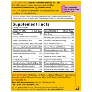 Foto 6 | Foto 6 | Tabletas Multivitamínicas Nature Made para Mujer 300 Tabletas - Venta Internacional