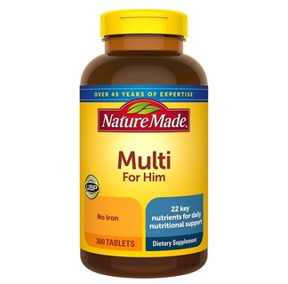 Foto 1 | Foto 1 | Multivitamínico Natural Sin Hierro para Hombre 300 Comprimidos - Venta Internacional