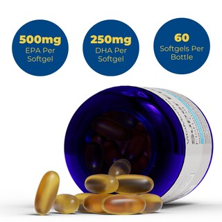 Foto 5 | Foto 5 | Aceite De Pescado Vitamedica Super Epa/dha 750 Mg De Ácidos Grasos Omega-3 - Venta Internacional.