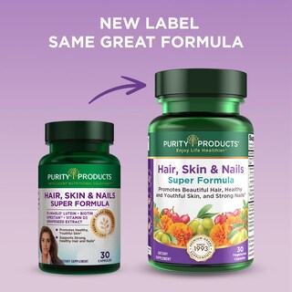 Foto 3 | Foto 3 | Supplement Purity Products Para Cabello, Piel Y Uñas 30 Cápsulas - Venta Internacional.