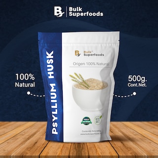 Foto 3 | Foto 3 | Psyllium Husk en Polvo Natural 500 G
