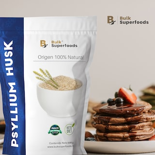 Foto 4 | Foto 4 | Psyllium Husk en Polvo Natural 500 G