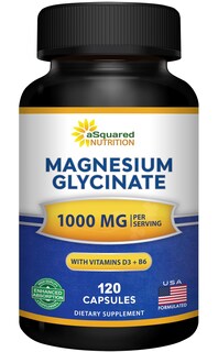Foto 1 | Foto 1 | Suplemento De Glicinato De Magnesio Asquare Nutrition 1000 Mg - Venta Internacional.