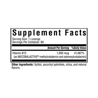 Foto 2 | Foto 2 | Suplemento Seeking Health Active B12 1000 60 Pastillas - Venta Internacional