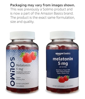 Foto 4 | Foto 4 | Suplemento Amazon Basics, Gomitas De Melatonina De 5 Mg, 120 Unidades - Venta Internacional.