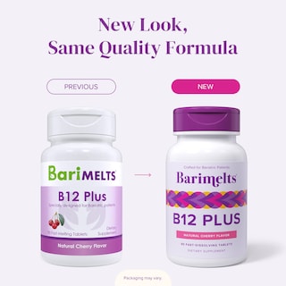 Foto 2 | Foto 2 | Vitaminas Bariátricas Barimelts Vitamina B12 Plus 90 Tabletas - Venta Internacional