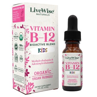 Foto 1 | Foto 1 | Gotas de Vitamina B12 Live Wise Naturals Kids 30 ml - Venta Internacional