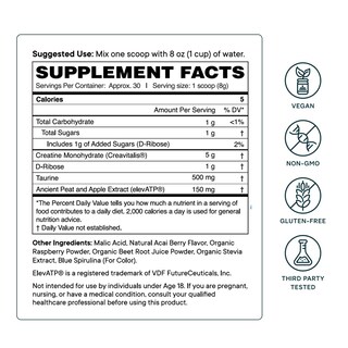 Foto 6 | Foto 6 | Polvo de Monohidrato de Creatina Orgánico Ora 30 Porciones - Venta Internacional