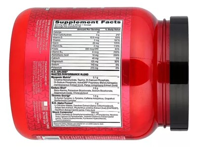 Foto 2 | Foto 2 | Pre Entreno No Xplode BSN Sports 30 Servicios Blue Raz