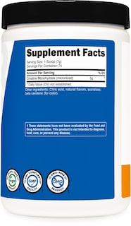 Foto 5 | Foto 5 | Suplemento Nutricost De Monohidrato De Creatina En Polvo, 500 G - Venta Internacional.