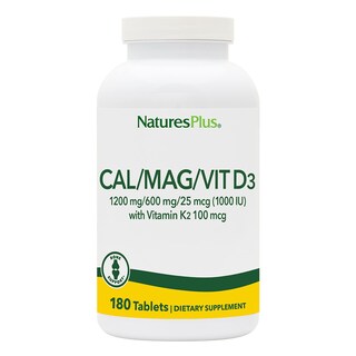 Foto 1 | Foto 1 | Suplemento Naturesplus De Calcio, Magnesio Y Vitamina D3 Con K2 180 Comprimidos - Venta Internacional.