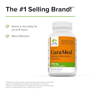 Foto 4 | Foto 4 | Suplemento Terry Naturally Curamed 750 Mg Brain & Heart 120 Cápsulas Blandas - Venta Internacional.