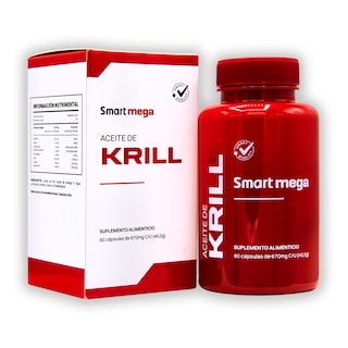 Foto 2 | Foto 2 | Aceite de Omega + Aceite de Krill 60 Cápsulas Smart Mega