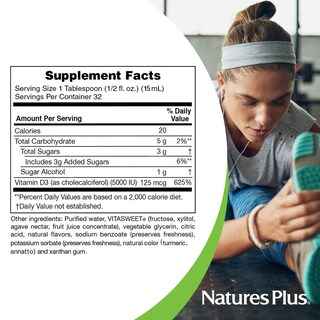 Foto 5 | Foto 5 | Suplemento Natures Plus Liquid Sunshine Vitamina D3 5000 Ui - Venta Internacional.