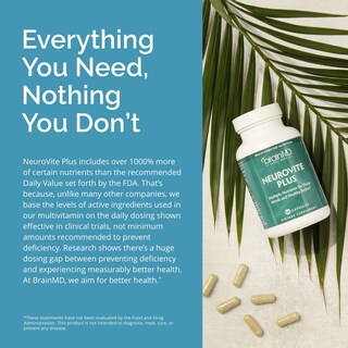 Foto 6 | Foto 6 | Suplemento Brainmd Dr. Amen Neurovite Plus 120 Cápsulas X2 - Venta Internacional.