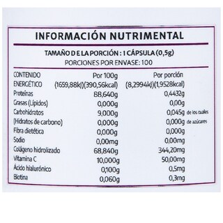 Foto 2 | Foto 2 | Suplemento Alimenticio Fiore Feme Anahuac Ácido Hialurónico 100 Cápsulas