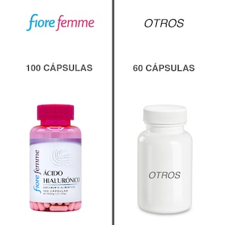 Foto 3 | Foto 3 | Suplemento Alimenticio Fiore Feme Anahuac Ácido Hialurónico 100 Cápsulas