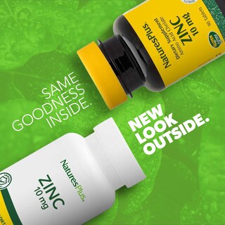 Foto 2 | Foto 2 | Suplemento Naturesplus Zinc 10 Mg 90 Comprimidos (paquete De 2) - Venta Internacional.