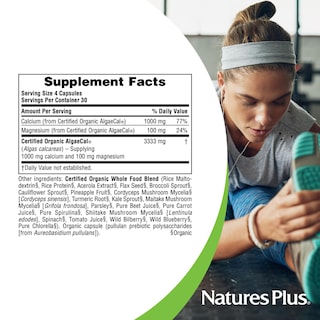 Foto 4 | Foto 4 | Suplemento Natures Plus Source Of Life Garden Calcium 120 Cápsulas - Venta Internacional.