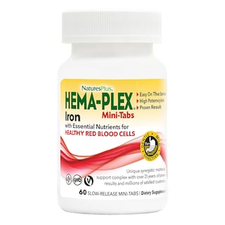 Foto 1 | Foto 1 | Suplemento Hema-plex Iron De Naturesplus, 60 Minicomprimidos, X2 - Venta Internacional.