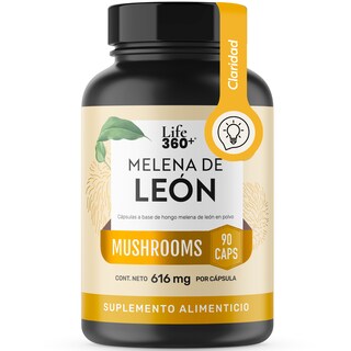 Foto 1 | Foto 1 | Melena De León Mushrooms Life 360+ 90 Cápsulas