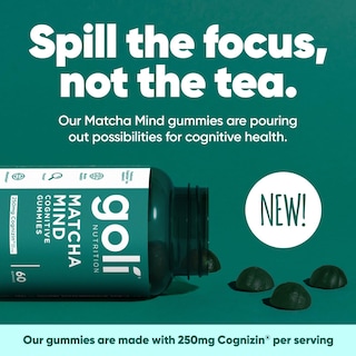 Foto 4 | Foto 4 | Gomitas Goli Matcha Mind 300 Unidades Con Té Verde Cognizin - Venta Internacional.