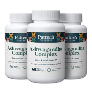 Foto 1 | Foto 1 | Suplemento Pattern Wellness, Complejo De Ashwagandha, 180 Cápsulas - Venta Internacional.