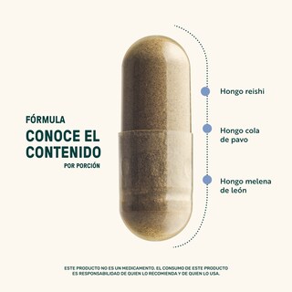 Foto 3 | Foto 3 | Zen Blend Life 360+ 120 Cápsulas Reishi Cola De Pavo