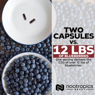 Foto 5 | Foto 5 | Suplemento Nootropics Depot Cianidin 3-glucósido 125 Mg 180 Cápsulas - Venta Internacional.