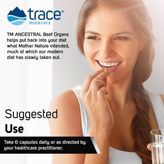 Foto 6 | Foto 6 | Suplemento Trace Minerals Beef Organ 600 Mg 180 Cápsulas - Venta Internacional.