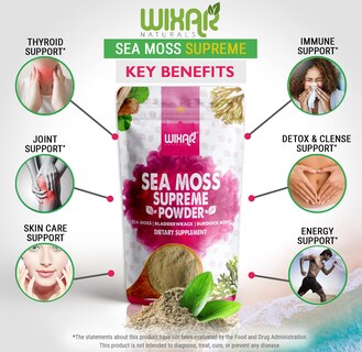 Foto 4 | Foto 4 | Suplemento Wixar Naturals Wixar Wildcrafted Sea Moss Powder - Venta Internacional.