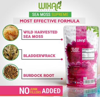 Foto 5 | Foto 5 | Suplemento Wixar Naturals Wixar Wildcrafted Sea Moss Powder - Venta Internacional.