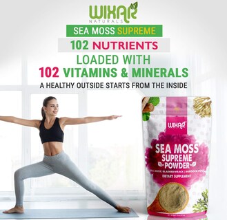 Foto 7 | Foto 7 | Suplemento Wixar Naturals Wixar Wildcrafted Sea Moss Powder - Venta Internacional.