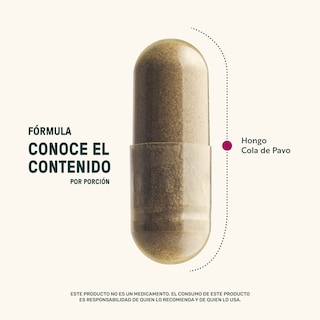 Foto 3 | Foto 3 | Cola De Pavo Life 360+ 180 Cápsulas Con Hongo Cola De Pavo