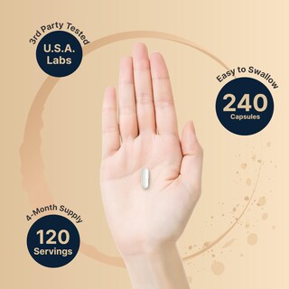Foto 4 | Foto 4 | Suplemento Naturebell Pregnenolona 100 Mg 240 Cápsulas - Venta Internacional.