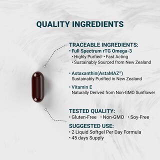 Foto 3 | Foto 3 | Suplemento De Aceite De Pescado Naturalis Ultimate Rtg Omega 3 1800 Mg - Venta Internacional.