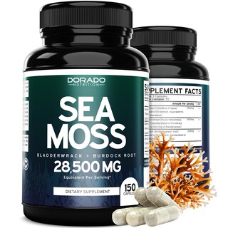 Foto 1 | Foto 1 | Suplemento Dorado Nutrition, Cápsulas De Musgo Marino, 28.500 Mg - Venta Internacional.