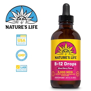 Foto 2 | Foto 2 | Suplemento Nature's Life B12 Drops 5000 Mcg De Vitamina B12 120 Ml - Venta Internacional.