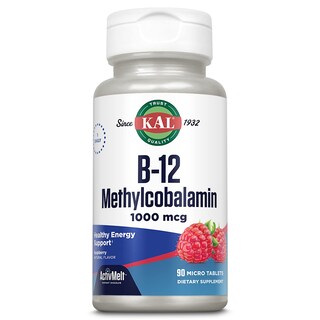 Foto 1 | Foto 1 | Suplemento Kal De Vitamina B12, Metilcobalamina, 1000 Mcg, 90 Tabletas - Venta Internacional.