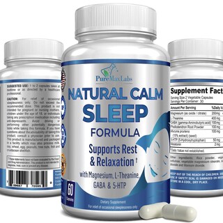 Foto 1 | Foto 1 | Ayuda Para Dormir Yummyvite Natural Calm Con Magnesio Y Melatonina 60 Cápsulas - Venta Internacional.