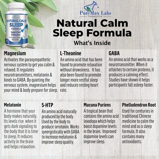 Foto 3 | Foto 3 | Ayuda Para Dormir Yummyvite Natural Calm Con Magnesio Y Melatonina 60 Cápsulas - Venta Internacional.