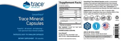 Foto 2 | Foto 2 | Suplemento De Oligoelementos Concentrace, Cápsulas, 90 Cápsulas - Venta Internacional.