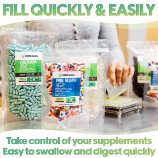 Foto 2 | Foto 2 | Cápsulas Vacías Xprs Nutra Tamaño 2, Cápsulas De Gelatina De 500 Unidades - Venta Internacional.