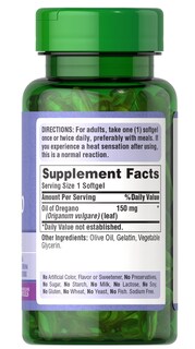 Foto 3 | Foto 3 | Suplemento De Extracto De Aceite De Orégano Puritan's Pride, 150 Mg, 360 Cápsulas - Venta Internacional.