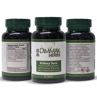 Foto 3 | Foto 3 | Suplemento De Salud Dimmak Herbs Kidney Sure 100 Cápsulas 400 Mg - Venta Internacional.