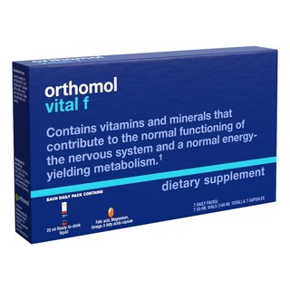 Foto 6 | Foto 6 | Suplemento Multivitamínico Orthomol Vital F Vial Para Mujeres De 7 Días - Venta Internacional.