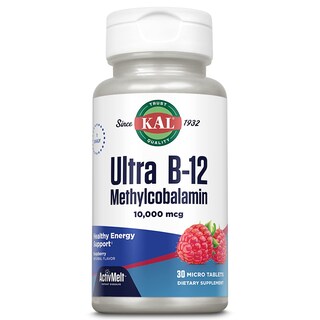 Foto 1 | Foto 1 | Suplemento Kal Ultra B12 De Metilcobalamina 10,000 Mcg 30 Tabletas - Venta Internacional.