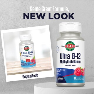 Foto 2 | Foto 2 | Suplemento Kal Ultra B12 De Metilcobalamina 10,000 Mcg 30 Tabletas - Venta Internacional.