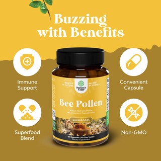 Foto 3 | Foto 3 | Suplemento De Polen De Abeja Artesanal De Natures, 1000 Mg, 90 Porciones - Venta Internacional.